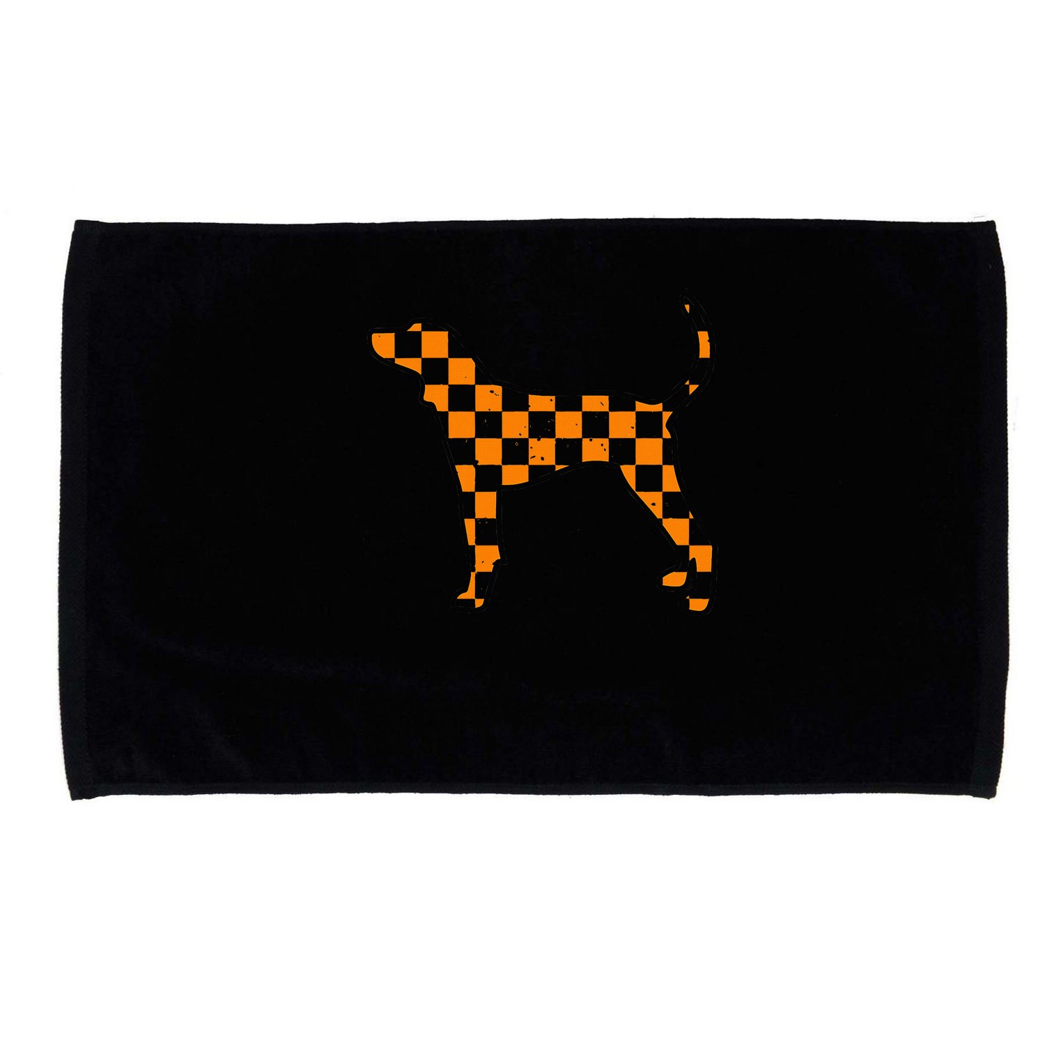 Vintage Orange Tennessee Blooded Dog Lovers Tn Microfiber Hand Towel