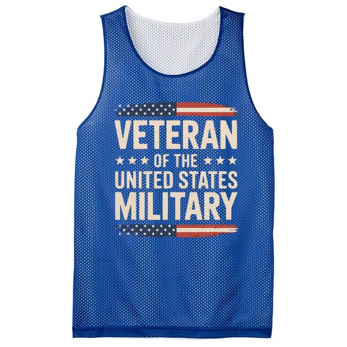 Veteran Of The Military Proud Veteran Mesh Reversible Basketball Jersey Tank