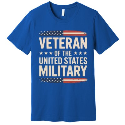 Veteran Of The Military Proud Veteran Premium T-Shirt