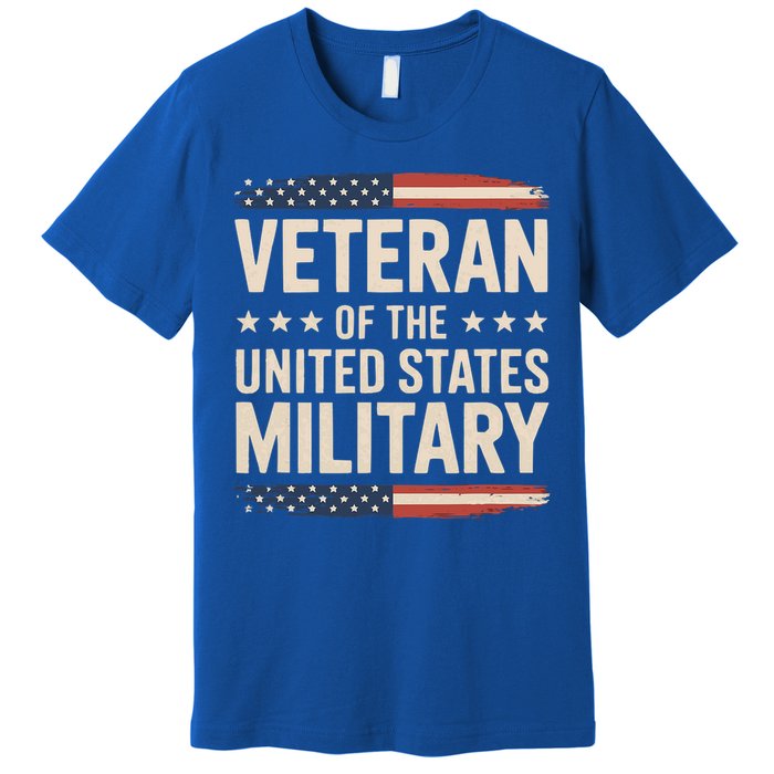 Veteran Of The Military Proud Veteran Premium T-Shirt