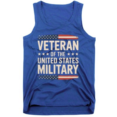 Veteran Of The Military Proud Veteran Tank Top