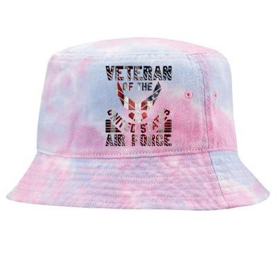 Veteran Of The United States Air Force Tie-Dyed Bucket Hat