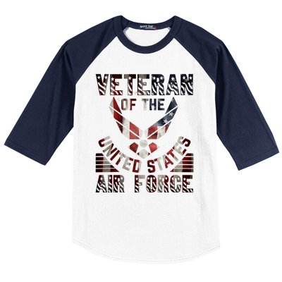 Veteran Of The United States Air Force Baseball Sleeve Shirt