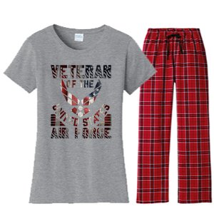 Veteran Of The United States Air Force Women's Flannel Pajama Set