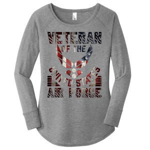 Veteran Of The United States Air Force Women's Perfect Tri Tunic Long Sleeve Shirt