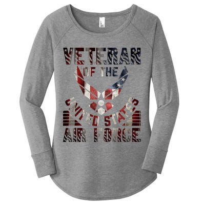 Veteran Of The United States Air Force Women's Perfect Tri Tunic Long Sleeve Shirt