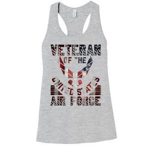 Veteran Of The United States Air Force Women's Racerback Tank