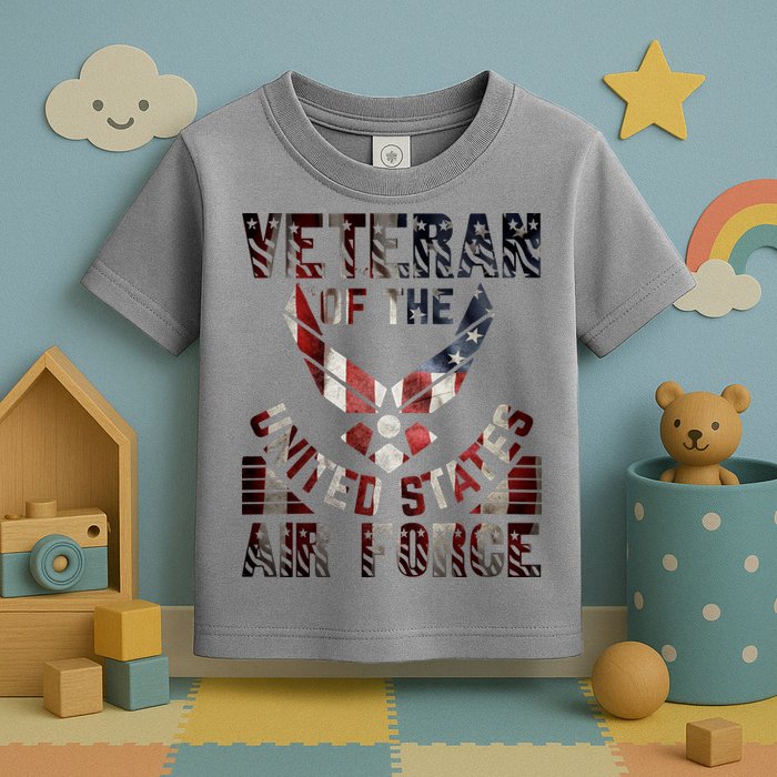 Veteran Of The United States Air Force Toddler T-Shirt