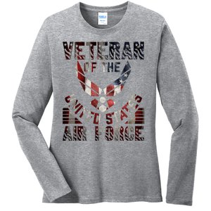 Veteran Of The United States Air Force Ladies Long Sleeve Shirt