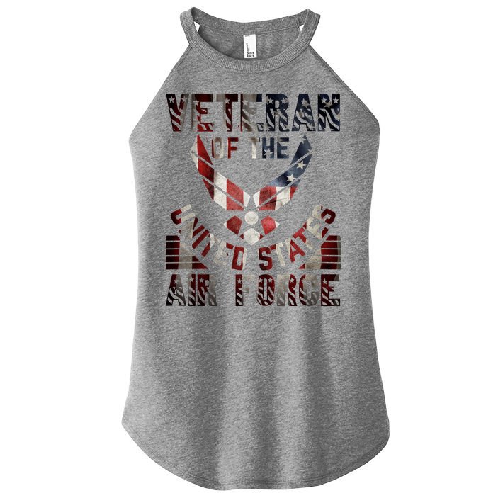 Veteran Of The United States Air Force Women's Perfect Tri Rocker Tank