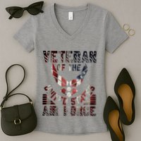 Veteran Of The United States Air Force Women's V-Neck T-Shirt