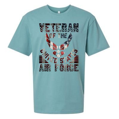 Veteran Of The United States Air Force Sueded Cloud Jersey T-Shirt