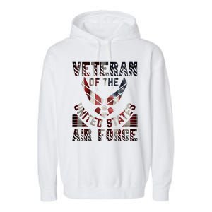 Veteran Of The United States Air Force Garment-Dyed Fleece Hoodie