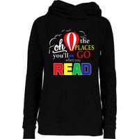 Vintage Oh The Places Youll Go When You Read Womens Funnel Neck Pullover Hood