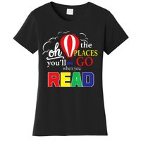 Vintage Oh The Places Youll Go When You Read Women's T-Shirt