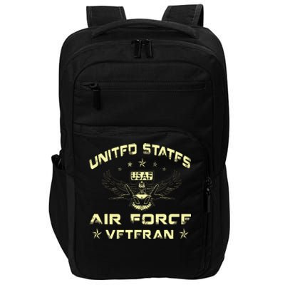 Veteran Of The United States US Air Force USAF Impact Tech Backpack