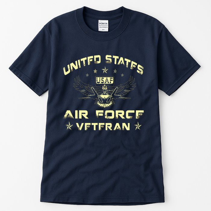 Veteran Of The United States US Air Force USAF Tall T-Shirt