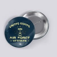 Veteran Of The United States US Air Force USAF Button