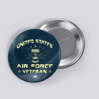 Veteran Of The United States US Air Force USAF Button