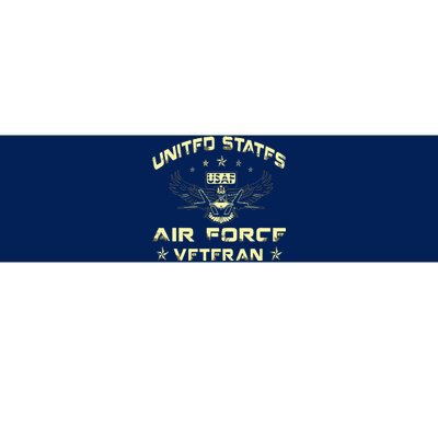 Veteran Of The United States US Air Force USAF Bumper Sticker