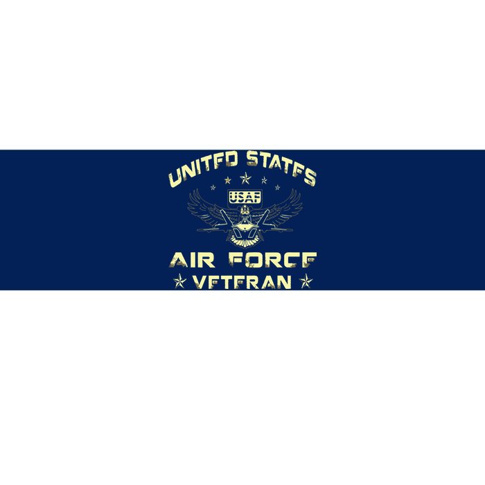 Veteran Of The United States US Air Force USAF Bumper Sticker