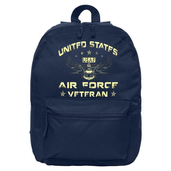 Veteran Of The United States US Air Force USAF 16 in Basic Backpack