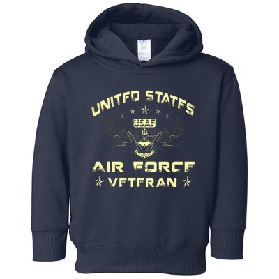 Veteran Of The United States US Air Force USAF Toddler Hoodie