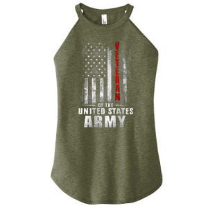 Veteran Of The United States Army Flag Women's Perfect Tri Rocker Tank