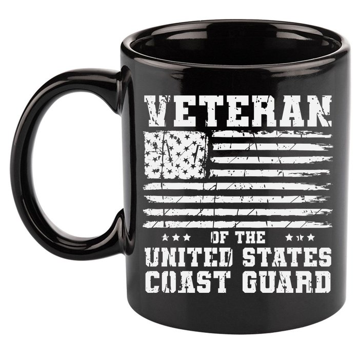 Veteran Of The United States Coast Guard 11oz C Handle Ceramic Mug