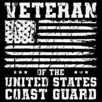 Veteran Of The United States Coast Guard Drawstring Bag