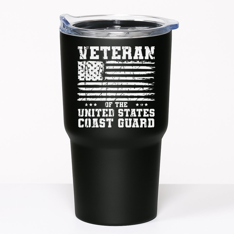 Veteran Of The United States Coast Guard Tumbler