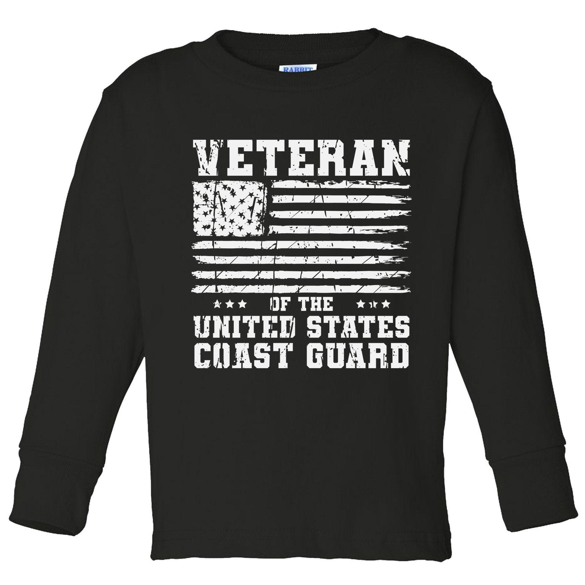 Veteran Of The United States Coast Guard Toddler Long Sleeve Shirt