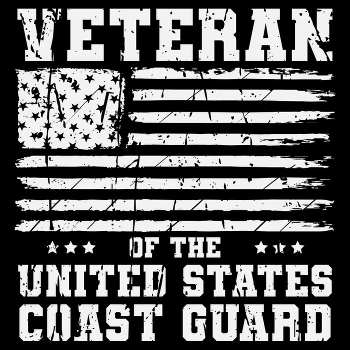 Veteran Of The United States Coast Guard Visor