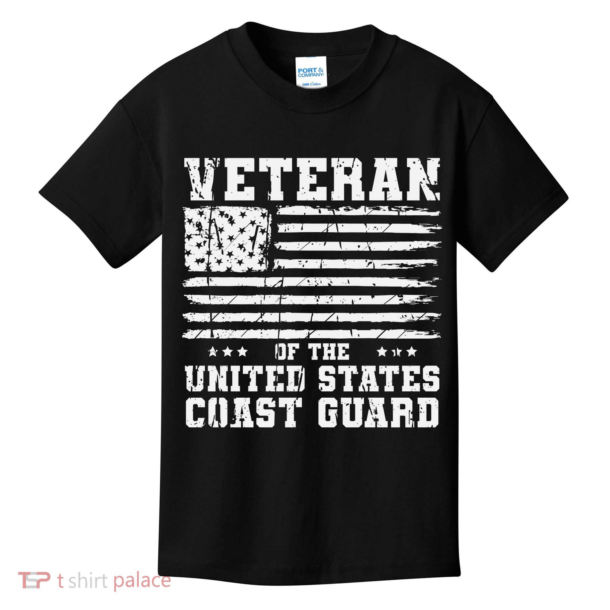 Veteran Of The United States Coast Guard Kids T-Shirt