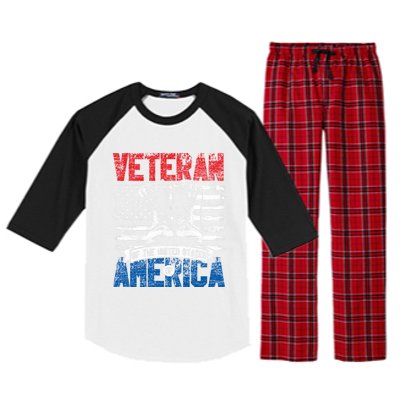 Veteran Of The United States Of America Veterans Day Gift Raglan Sleeve Pajama Set