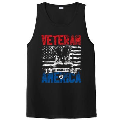 Veteran Of The United States Of America Veterans Day Gift PosiCharge Competitor Tank