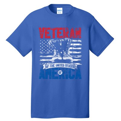 Veteran Of The United States Of America Veterans Day Gift Tall T-Shirt