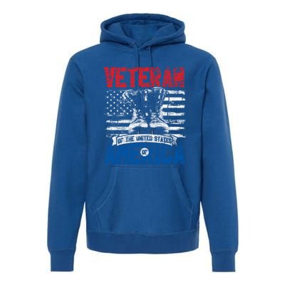 Veteran Of The United States Of America Veterans Day Gift Premium Hoodie