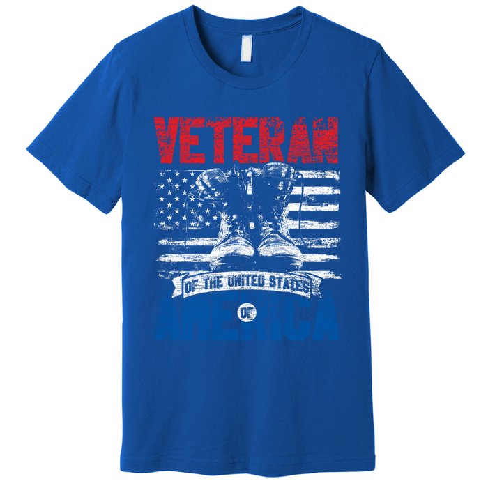 Veteran Of The United States Of America Veterans Day Gift Premium T-Shirt