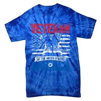 Veteran Of The United States Of America Veterans Day Gift Tie-Dye T-Shirt