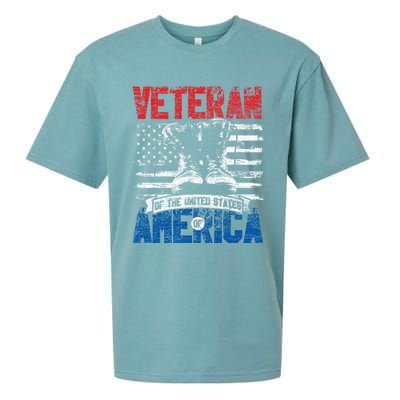 Veteran Of The United States Of America Veterans Day Gift Sueded Cloud Jersey T-Shirt