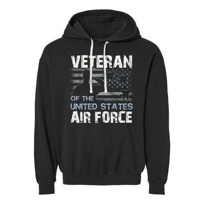 Veteran Of The United States Air Force Garment-Dyed Fleece Hoodie