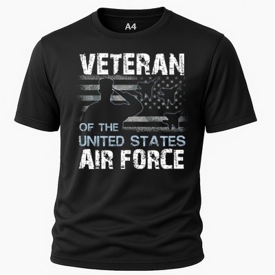 Veteran Of The United States Air Force Cooling Performance Crew T-Shirt