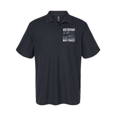 Veteran Of The United States Air Force Softstyle Adult Sport Polo