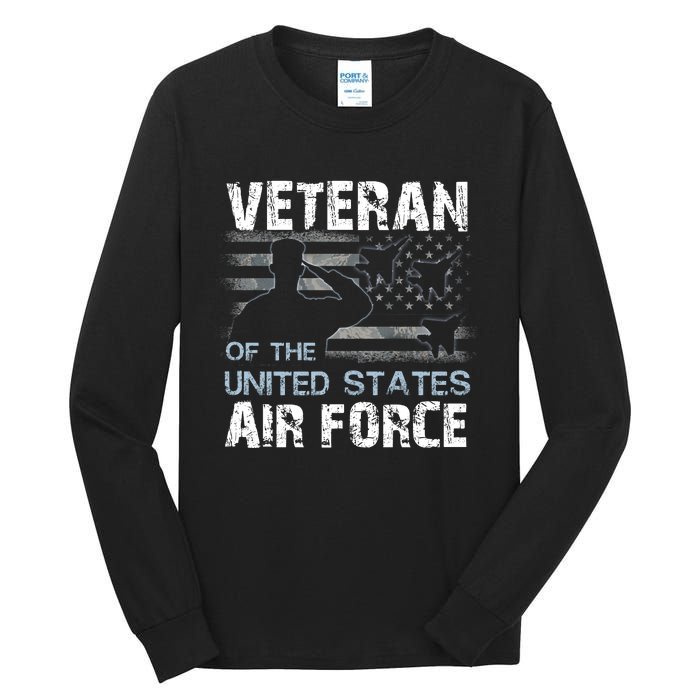 Veteran Of The United States Air Force Tall Long Sleeve T-Shirt