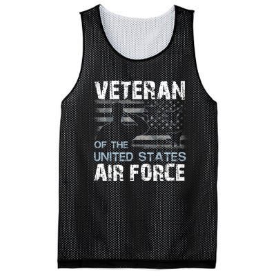 Veteran Of The United States Air Force Mesh Reversible Basketball Jersey Tank