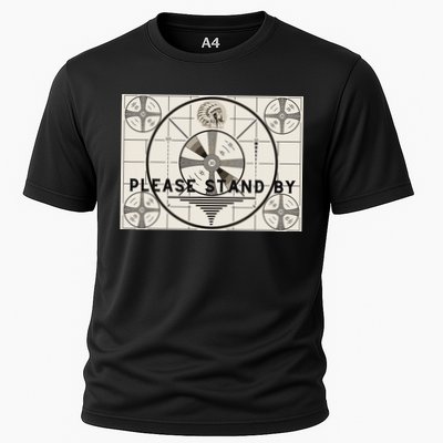Vintage Old Test Pattern Please Stand By Tv Performance Shirt