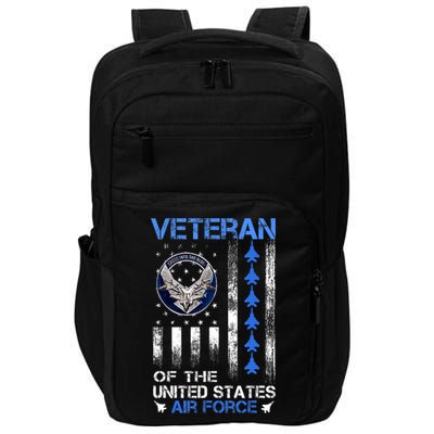 Veteran of the United States US Air Force USAF Impact Tech Backpack