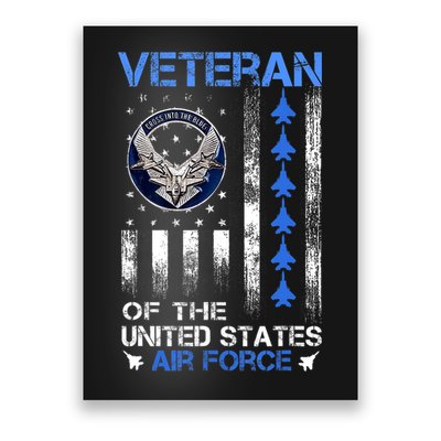 Veteran of the United States US Air Force USAF Poster