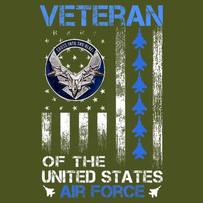 Veteran of the United States US Air Force USAF T-Shirt